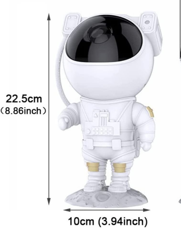Star Projector Night Light with Timer, Remote Control and 360°Adjustable Design, Astronaut Nebula Galaxy Night Light Projector for Children Adults Baby Bedroom, Party Room and Game Room  - Image 5