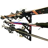 StoreYourBoard StoreYourBoard Ski Storage Rack, Horizontal Wall Rack - Image 1