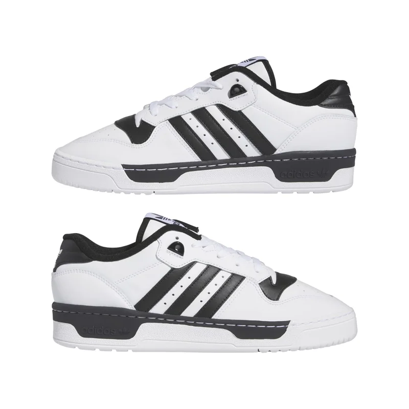 Adidas Adidas Rivalry Low M White Basketball Shoes For Men