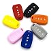 LIGHTKOREA 2Pcs 4Button Silicone fob Remote Smart Key Case Protector Cover Compatible with Chevrolet Chevy Malibu Camaro Cruze Traverse Sonic Volt Bolt Equinox Pink Random - Image 2