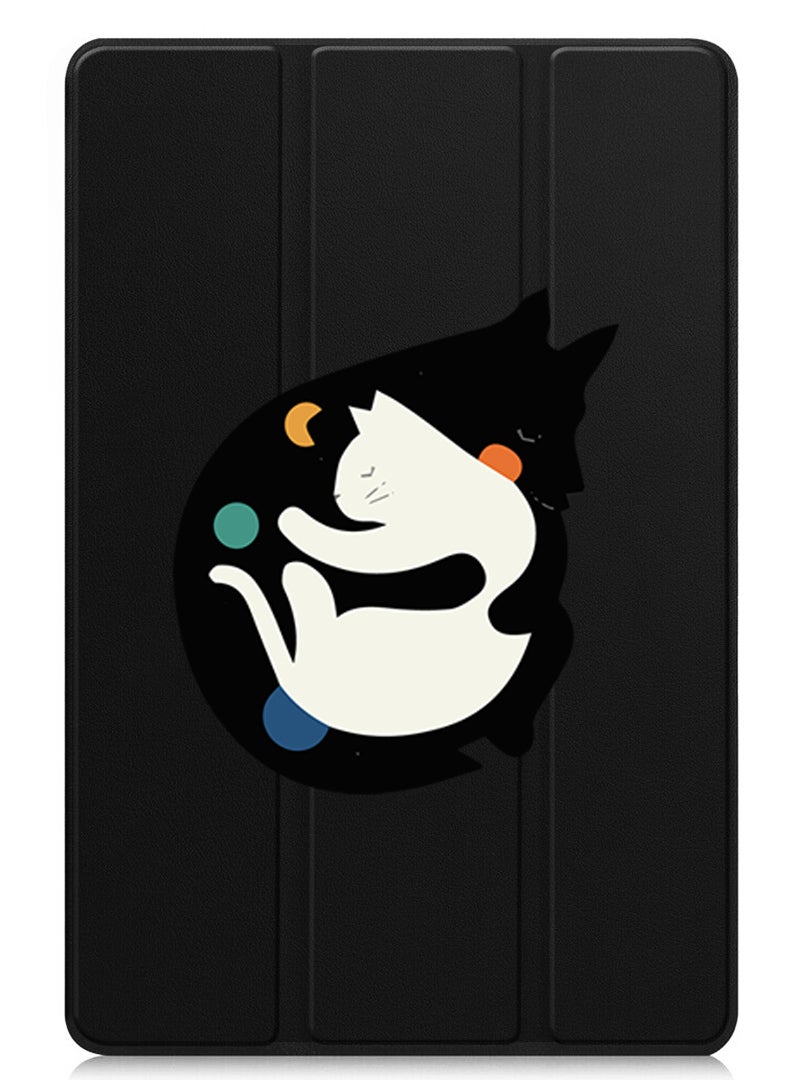 Theodor Protective Flip Case For Apple iPad Pro 11 (2024) With Trifold Stand Auto Wake Sleep Shockproof Cover More Hugs - Image 1