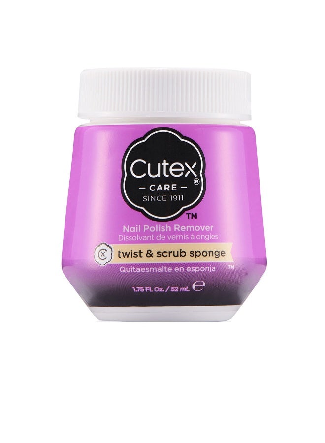 كيوت إكس إسفنجة كيوتكس تويست آند سكراب لإزالة طلاء الأظافر ٥٢ مل - Image 1