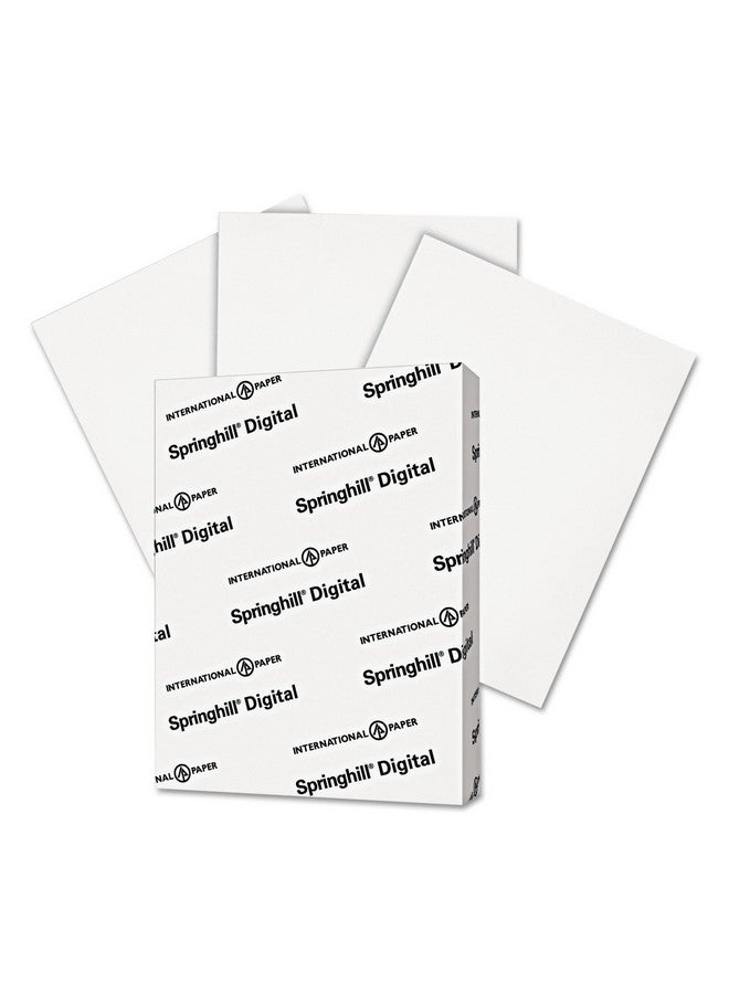 Springhill 015101 Digital Index White Card Stock 90 Lb 8 1/2 X 11 250 Sheets/Pack (Sgh015101) - Image 1