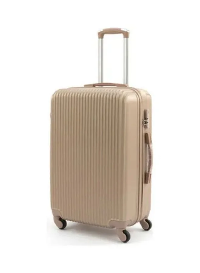LIMRA Hardside 6 Piece Luggage Trolley Set Gold