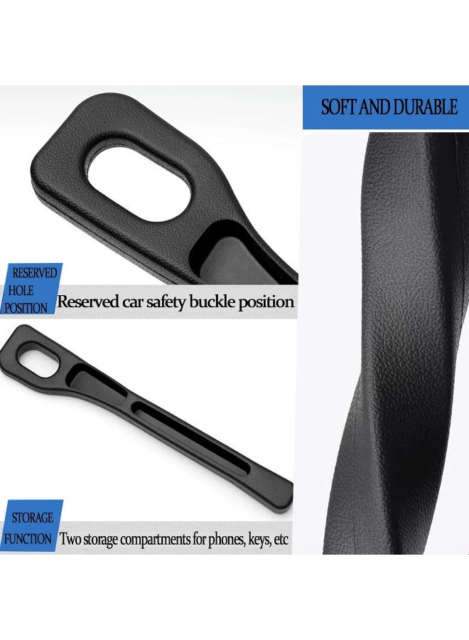 YOUFO Car Seat Gap Storage Plug Organizer PU Leather Seat Gap Filler Pocket Universal Fit Car Side Gap Storage Holder Anti Drop Car Interior Organizer - Image 2