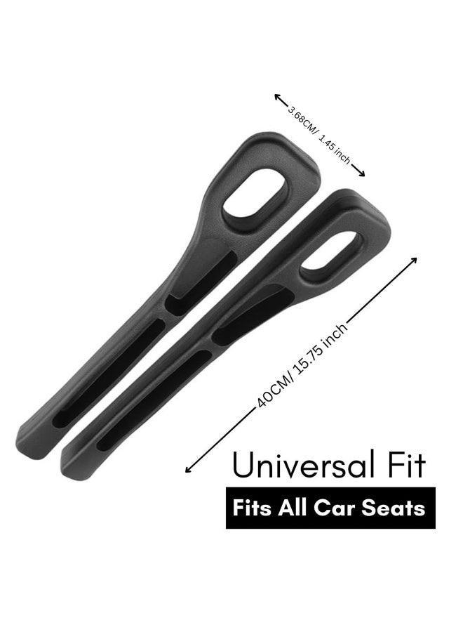 YOUFO Car Seat Gap Storage Plug Organizer PU Leather Seat Gap Filler Pocket Universal Fit Car Side Gap Storage Holder Anti Drop Car Interior Organizer - Image 4