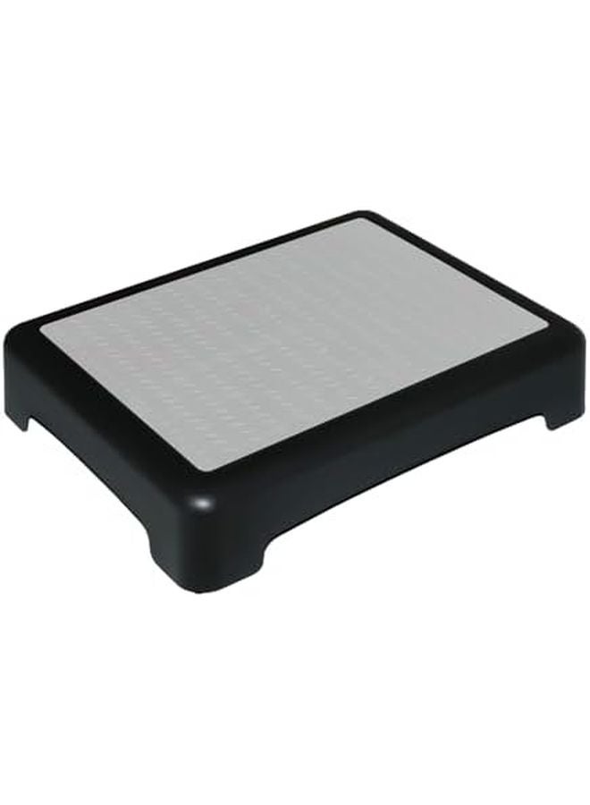 Dark Gray Step Stool For Elderly Seniors Portable Sturdy Bedside Bathtub Support - Image 2