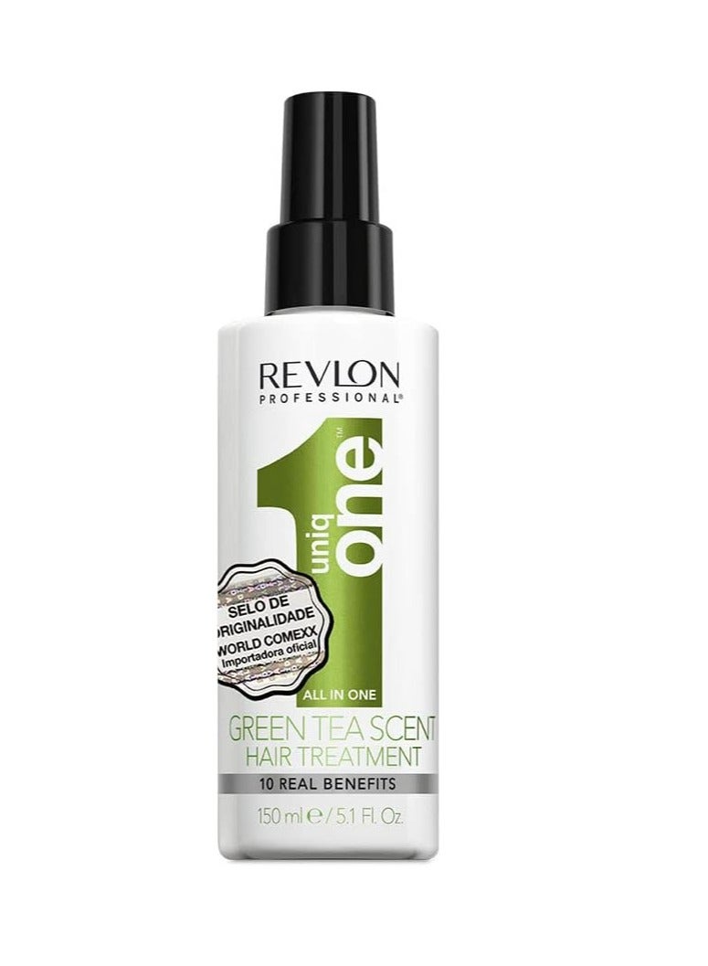 Revlon Professional Revlon Uniq One Green Tea Scent Hair Treatment For Unisex 5.1 Oz Treatment - Image 1