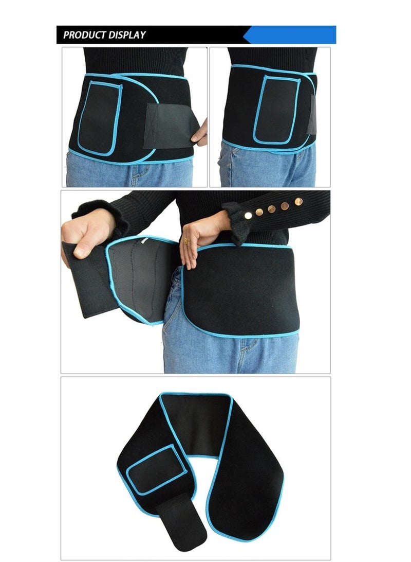Generic Waist Slimming Belt Waist Trainer Belt Body Slimming Belt Sports Waist Belt  - Image 1