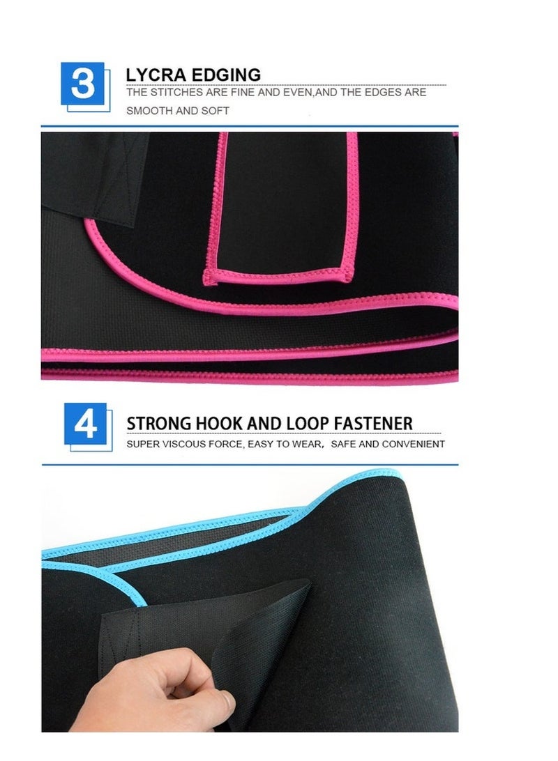 Generic Waist Slimming Belt Waist Trainer Belt Body Slimming Belt Sports Waist Belt  - Image 4