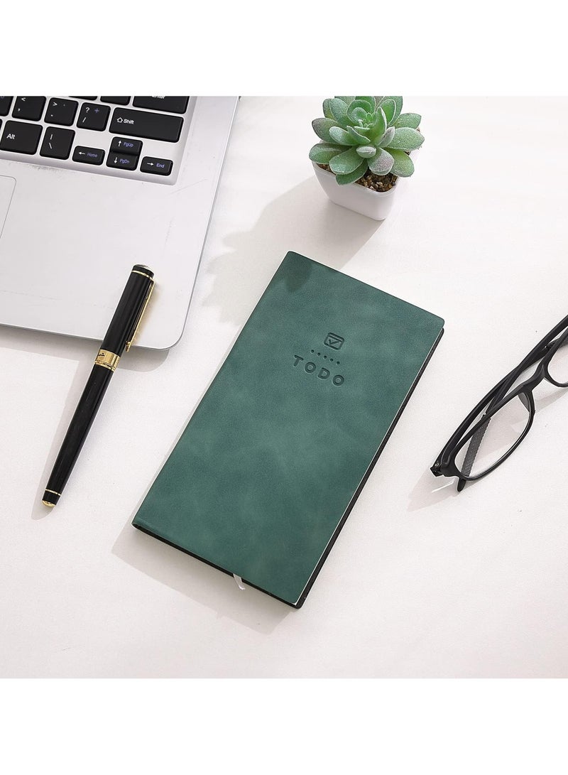 CMGTYYD. 2 قطعة دفتر قائمة مهام من الجلد الناعم، 196 صفحة مفكرة جيب للخطط اليومية والجدول الدراسي، لوازم مدرسية مثالية لطلاب المدارس الثانوية - Image 4