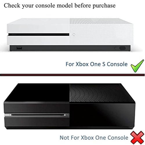 KlsyChry Vertical Stand for Xbox One S Console-White - Image 5