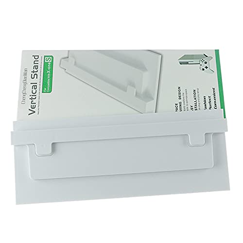 KlsyChry Vertical Stand for Xbox One S Console-White - Image 2