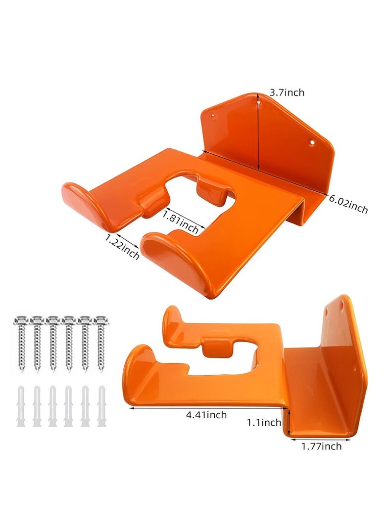 Generic Sturdy Wall Mount Bracket for Heavy-Duty Weed Mower, Ideal for Garage Storage of Lawn Mowers  - Image 2