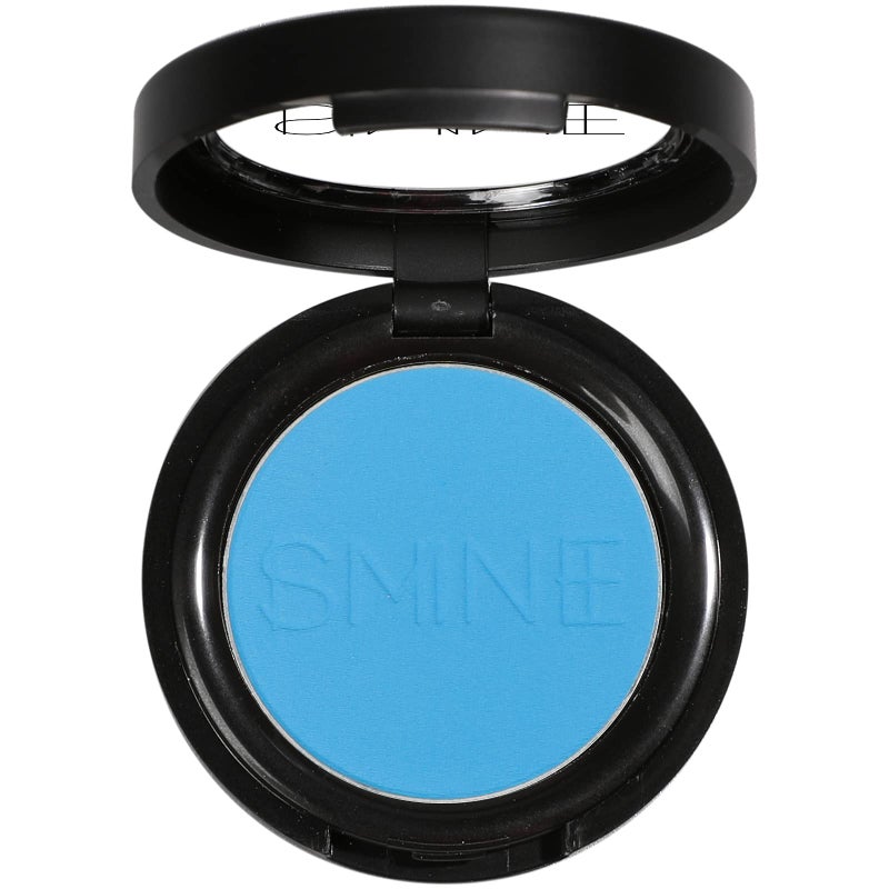 IS'MINE Single Sky Blue Matte Eyeshadow, High Pigment, Longwear, Intense Color Best Pressed Eye Makeup for Day & Night - Image 1