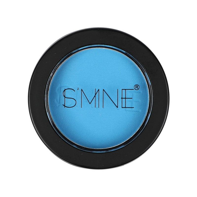 IS'MINE Single Sky Blue Matte Eyeshadow, High Pigment, Longwear, Intense Color Best Pressed Eye Makeup for Day & Night - Image 2