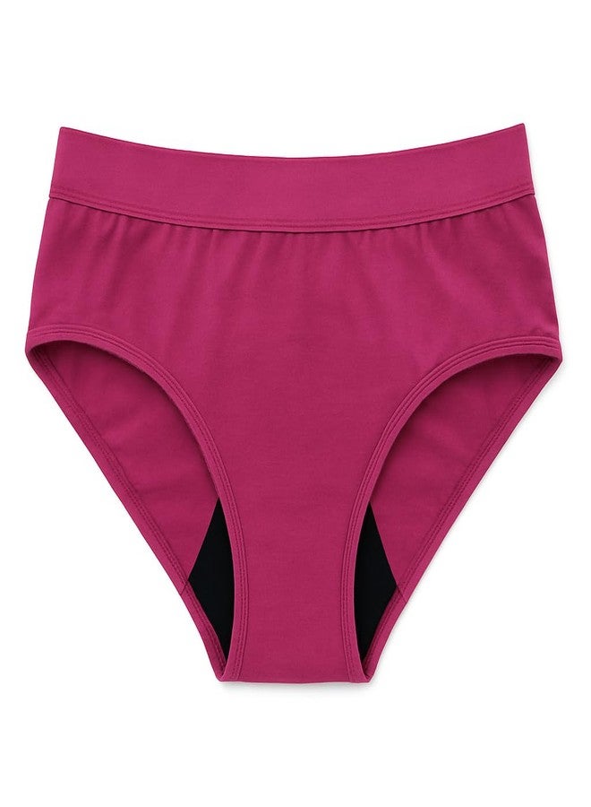 BAMBOOLOGY Bamboo Fabric Adult Women Diaper | Hygienic Comfort Pack of 2 (Fuchsia & Black, XL) - Image 2
