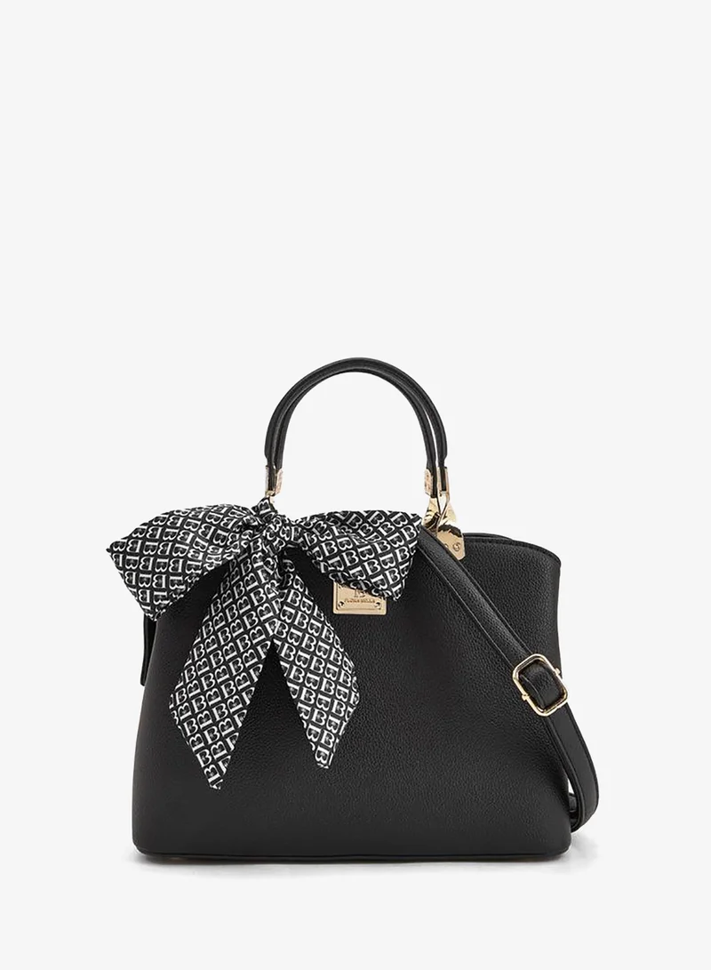 فلورا بيلا من شو إكسبرس Flora Bella Grian Pu Double Handle Bag With Detachable Shoulder Strap