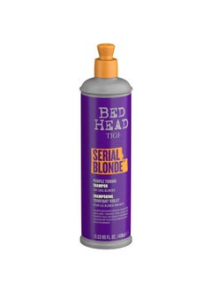 TIGI Bed Head Purple Toning Shampoo For Chemically Treated Hair Serial Blonde Sulfatefree Shampoo 13.53 Fl Oz  - Image 5