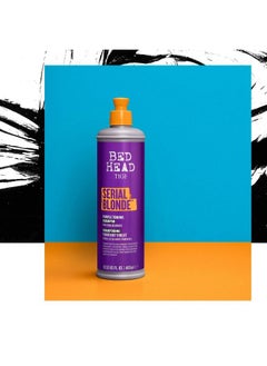 TIGI Bed Head Purple Toning Shampoo For Chemically Treated Hair Serial Blonde Sulfatefree Shampoo 13.53 Fl Oz  - Image 4