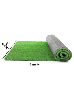 HOME TASTE Artificial Grass Carpet 2 x 2 Meter – Lush & Realistic Turf for Garden, Balcony, Outdoor & Indoor Decor – Soft, Durable, and Low Maintenance Lawn Mat  - Image 2