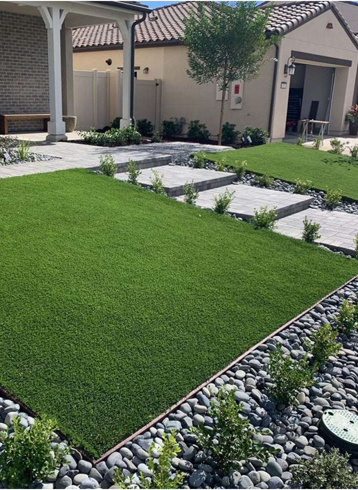 HOME TASTE Artificial Grass Carpet 2 x 2 Meter – Lush & Realistic Turf for Garden, Balcony, Outdoor & Indoor Decor – Soft, Durable, and Low Maintenance Lawn Mat  - Image 4