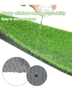HOME TASTE Artificial Grass Carpet 2 x 2 Meter – Lush & Realistic Turf for Garden, Balcony, Outdoor & Indoor Decor – Soft, Durable, and Low Maintenance Lawn Mat  - Image 5