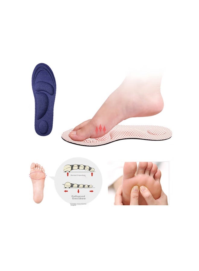 ELEFT Eleft Watsons Award-winning Brand Eleft 4d Foam Support Sports Oles, Breathable, Sweat-absorbing, Massage, Men's Style, Denim Blue  - Image 3