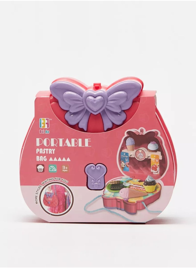 null - Eid game. Kitchen game for children. Ice cream shop in the shape of a chic shoulder bag in a distinctive - Image 1