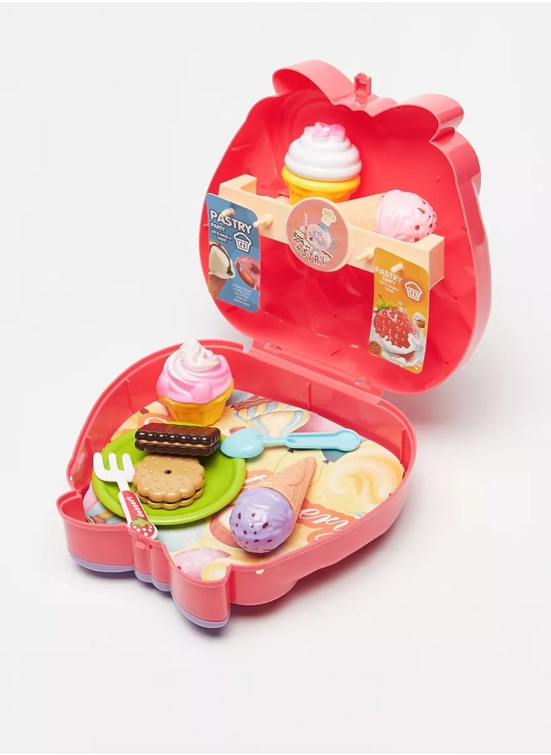 null - Eid game. Kitchen game for children. Ice cream shop in the shape of a chic shoulder bag in a distinctive - Image 1