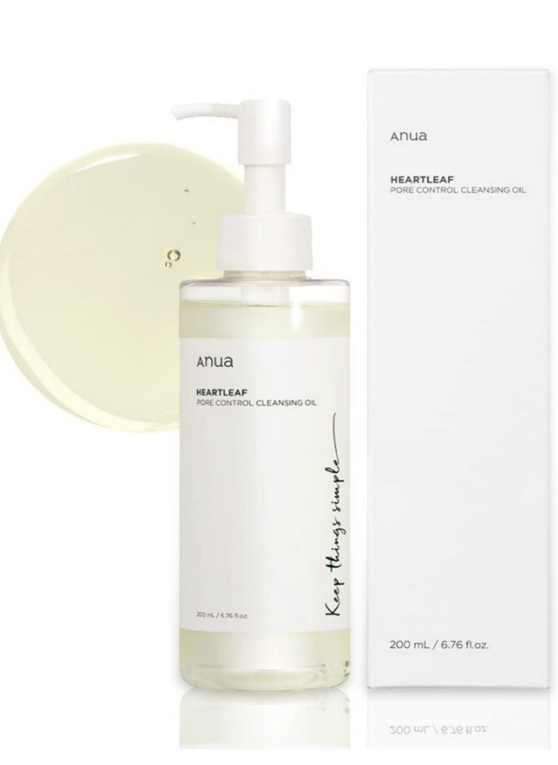 Generic Anua Pore Control Cleansing Oil – 200 ml for Deep Clean and Pore Refinement  - Image 1