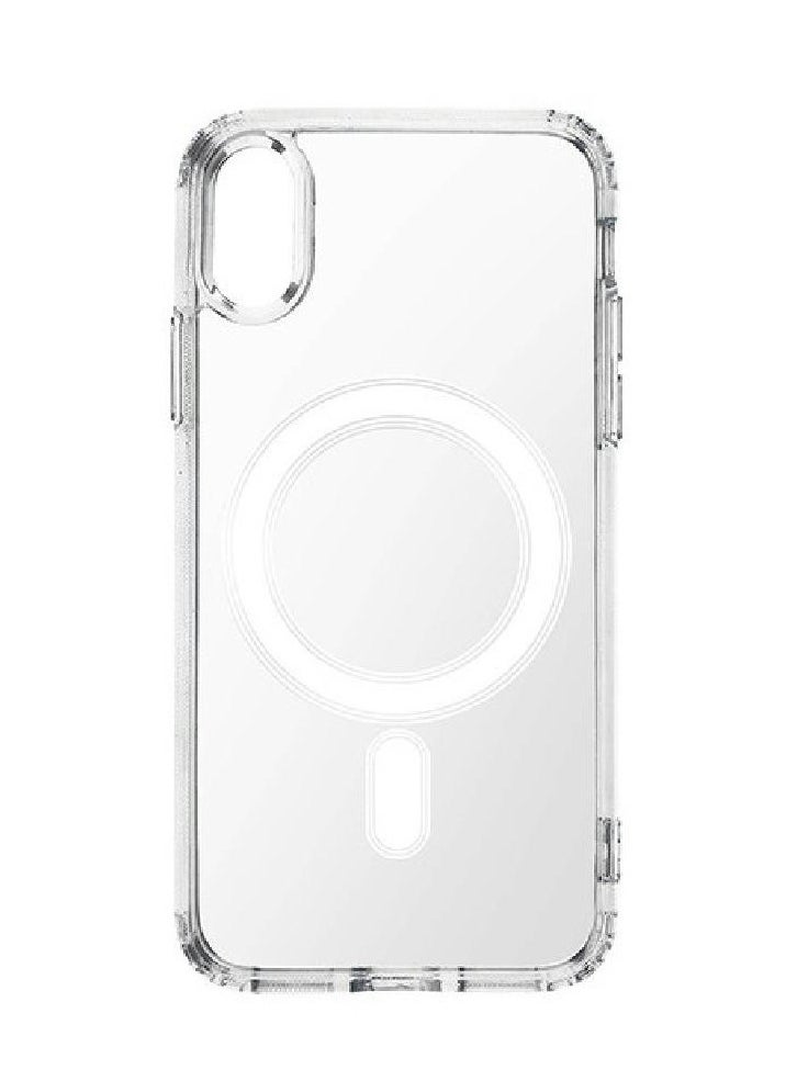 Generic - Magnetic MagSafe (2in1) Clear Magnetic Case for iPhone XR with Screen Protector, Full Coverage Set for Apple iPhone XR - Image 1