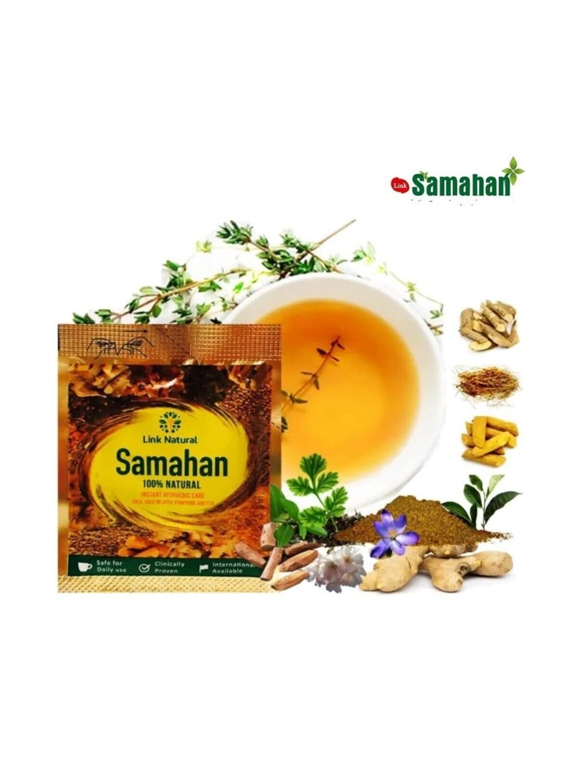 Samahan 100% Natural Herbal Tea 6 Sachets – Ayurvedic Wellness & Cold Relief Drink - Image 4