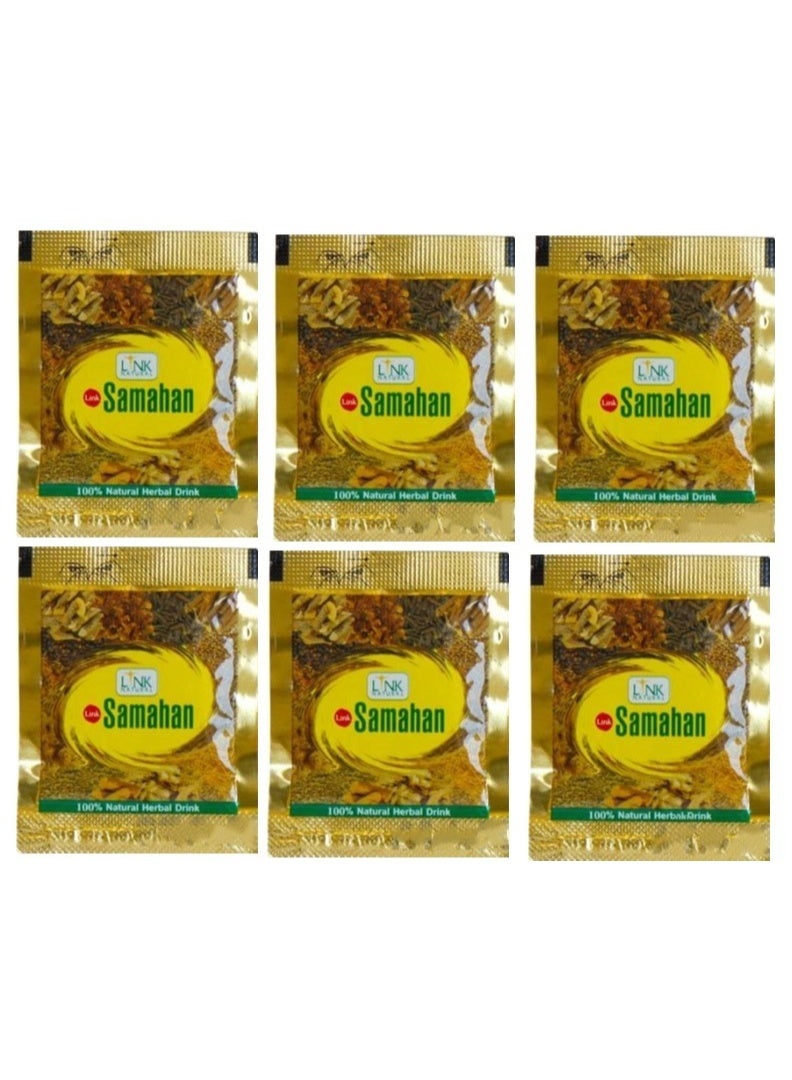 Samahan 100% Natural Herbal Tea 6 Sachets – Ayurvedic Wellness & Cold Relief Drink - Image 2