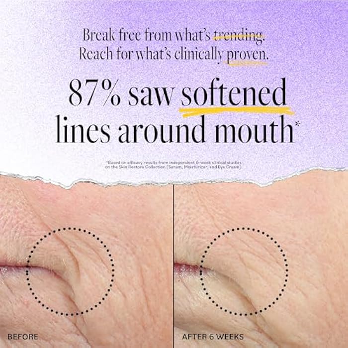 derma-e DERMA E Advanced Peptides and Vegan Flora-Collagen Serum – Double Action Collagen Face Cream with Peptide Complex – Intensely Hydrating Serum for Lines, Wrinkles and Redness, 2 oz - Image 3