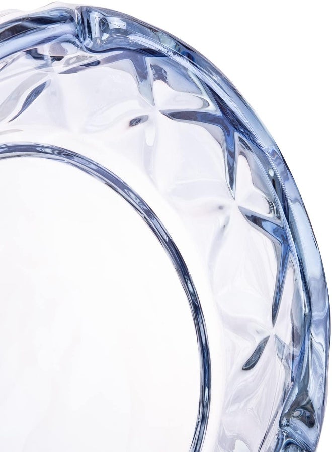 AKDC Delisoga Glass Ashtray L(12CM)XW(12CM)XH(5CM) Light blue - Image 5