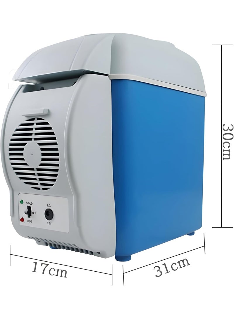 SUKILO Portable Mini Car Travel Fridge Freezer – 7.5L Dual Cooler & Warmer – Compact Refrigerator for Car, Home, Office, Outdoor – 12V DC & AC Power, Low Noise, Energy Efficient  - Image 3