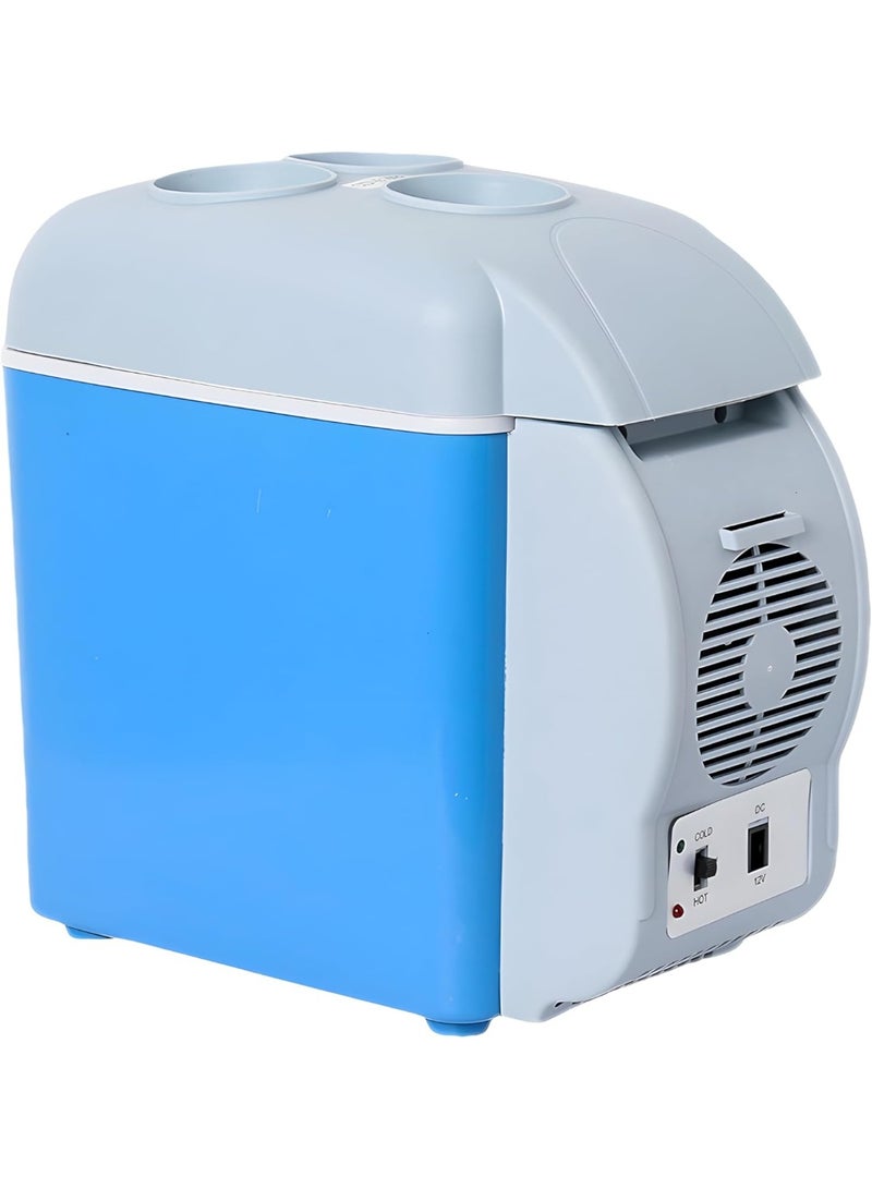 SUKILO Portable Mini Car Travel Fridge Freezer – 7.5L Dual Cooler & Warmer – Compact Refrigerator for Car, Home, Office, Outdoor – 12V DC & AC Power, Low Noise, Energy Efficient  - Image 1