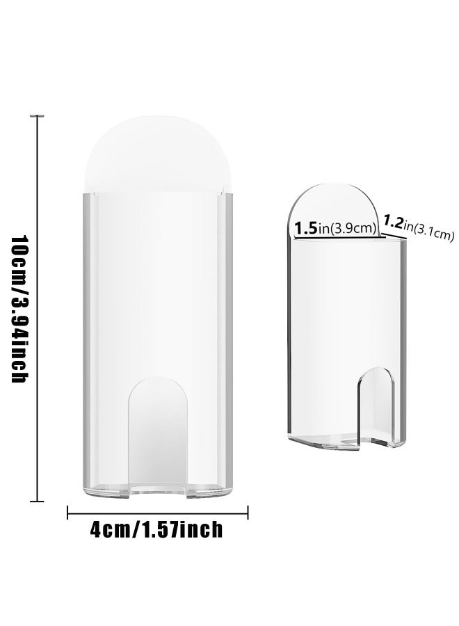 2PCS Electric Toothbrush Holders, Wall Mounted Tooth Brushing Holder for Bathroom, Self Adhesive Electric Toothbrush Organizer Space Saver - Image 2
