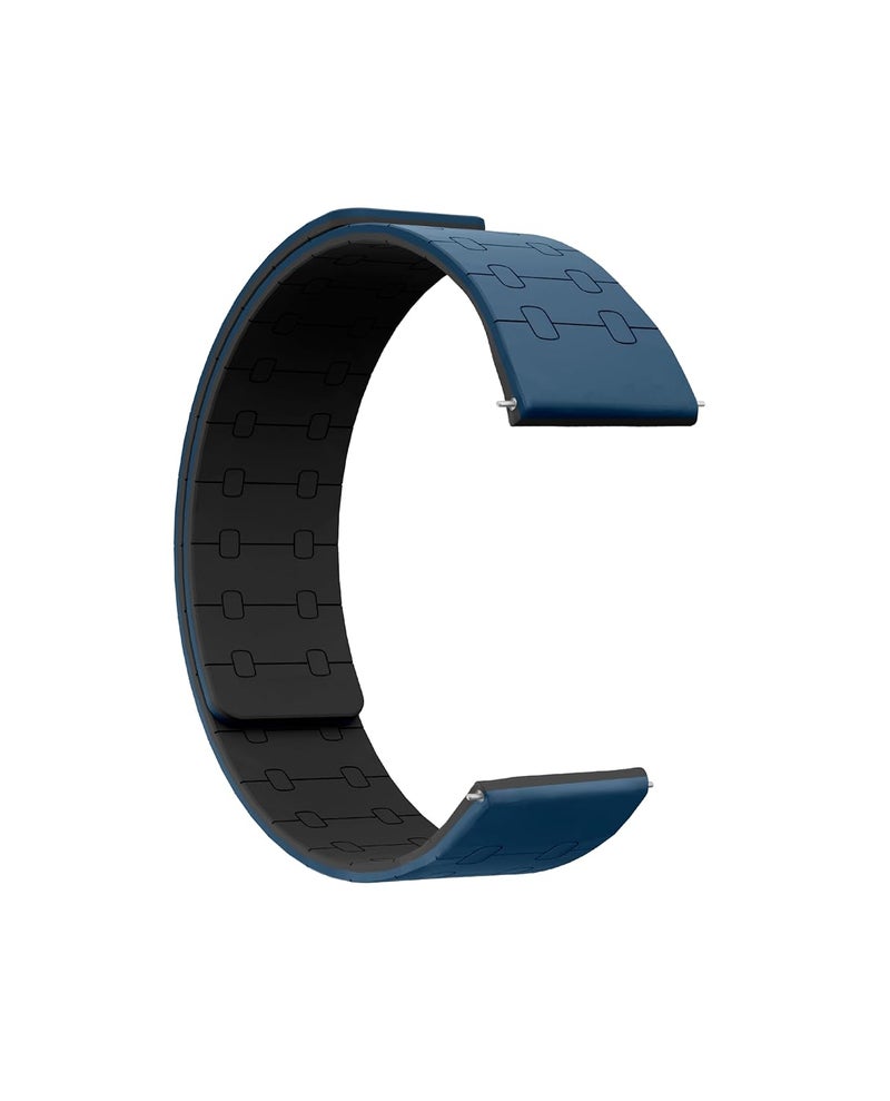 Daily Objects Velour Watch Strap Compatible with Samsung/OnePlus/Fitbit Smartwatches (22mm) -Watch Not Included - Image 4