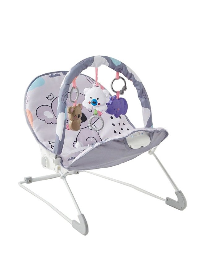 StarKids - 2-In-1 Adjustable, Comfortable And Portable Bouncer And Rocker With Soft Toys And Soothing Vibrations - Image 1