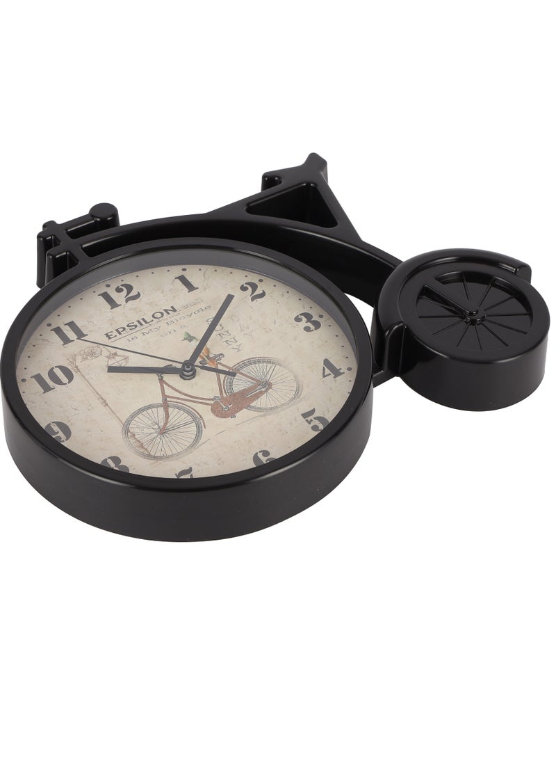 Epsilon Epsilon Wall Clock- EPSWC1562 Bicycle Shaped, Wall-Mounted  - Image 5