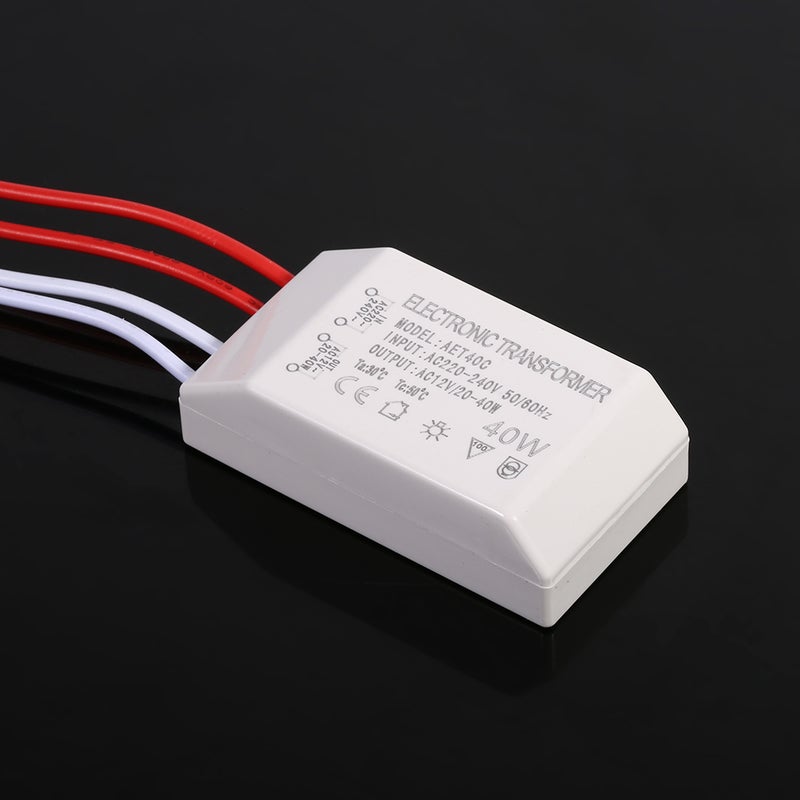 AC220V~240V-AC12V Halogen Lamp Electronic Transformer Power Supply Driver Adapter (40W) - Image 3