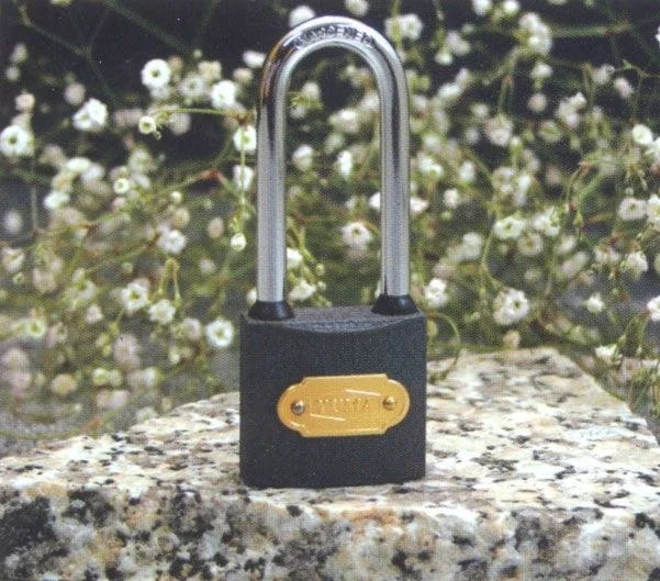 يوما Gray Casting Long Hook Padlock 32MM