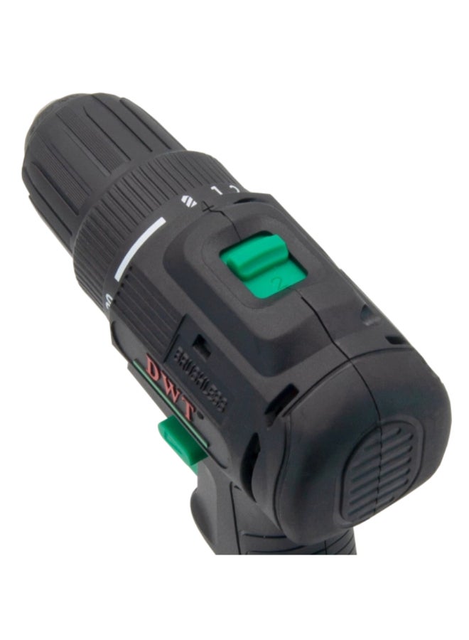 DWT 20V Rechargeable Brushless Cordless Drill Driver Black and Green 26 x 10 x 31.5 cm ABSP-20 DN-2 BMC - Image 4