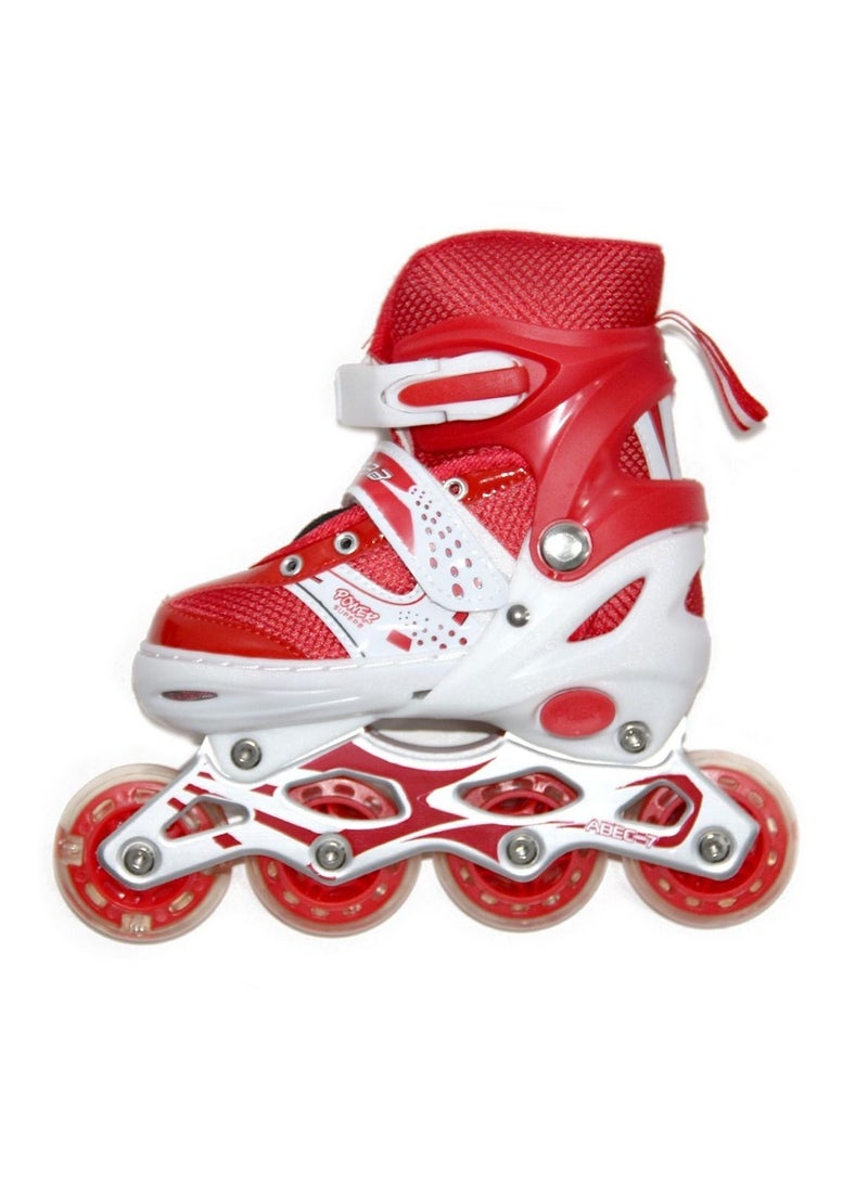 AGD 4-Wheel Patinag Roller, Skates Shoes, LED Fully Flash M - Image 2