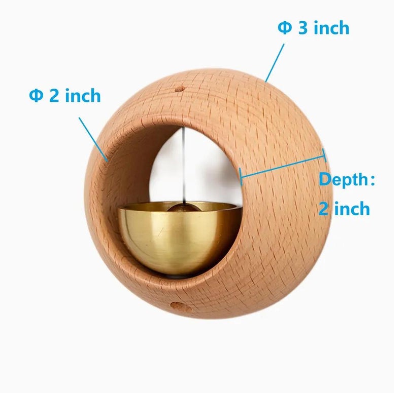 Wind Harmony Door Chime, Magnetic Attachment - Image 2