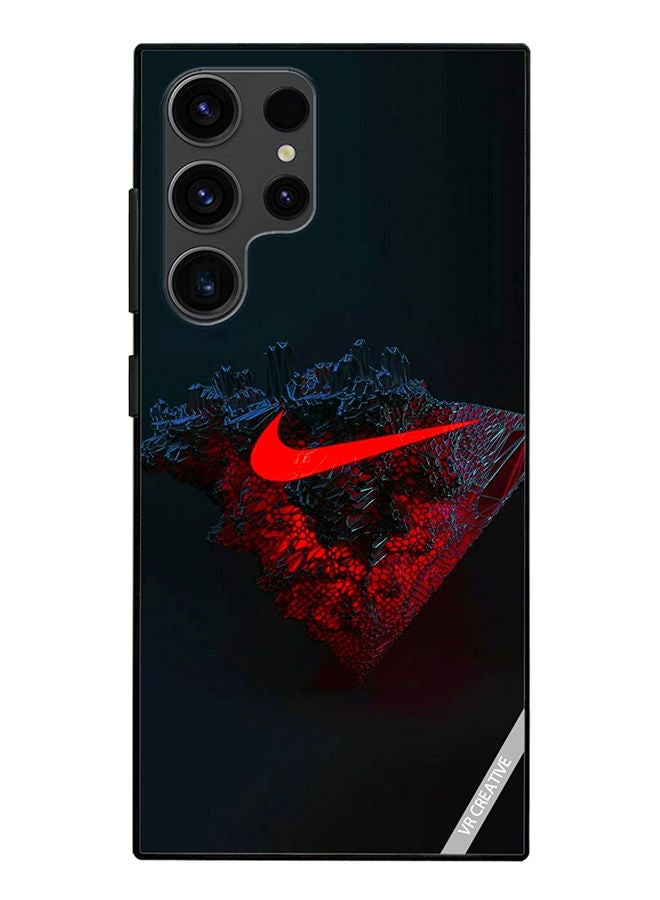 VR CREATIVE Protective Case Cover For Samsung Galaxy S23 Ultra 5G Nike Design Multicolour