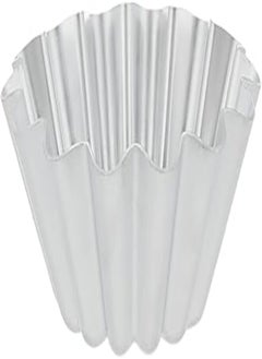 El Dahan Brioche Mold, 16 centimeters - Silver