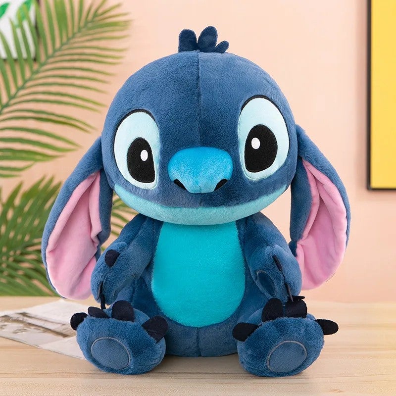 Bluejw Cartoon Anime Kawaii Stitched Plush Pillow – Soft Cute Stuffed Animal Toy Filled with PP Cotton, Perfect Birthday Gift for Kids and Collectors - Image 1
